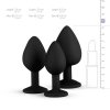 Plug-Diamond Plug Set-Black